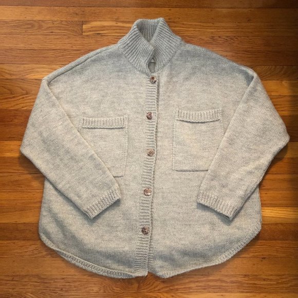 Monica Cordera Ecowool Polo Jacket - Picture 1 of 6